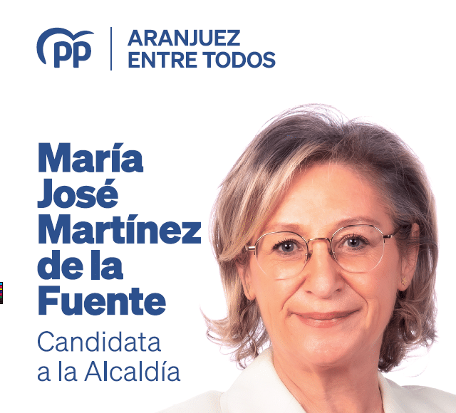 María José Martínez de la Fuente candidata a la alcaldía de Aranjuez PP