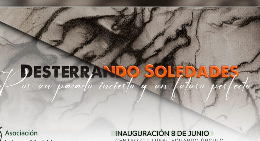 Un total de 55 artistas, entre pintores, escultores y ceramistas, expondrán sus obras de manera solidaria durante el mes de junio en la exposición ‘Desterrando Soledades. Por un pasado incierto y un futuro perfecto’, que la Asociación Lakoma Madrid inaugura este jueves en el Centro Cultural Eduardo Úrculo del Distrito de Tetuán (Madrid).