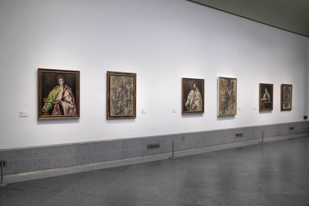 Museo del Prado edificio Villanueva Picasso, el Greco y el cubismo analítico Fundación Amigos del Museo del Prado y con colaboración de la Comunidad de Madrid