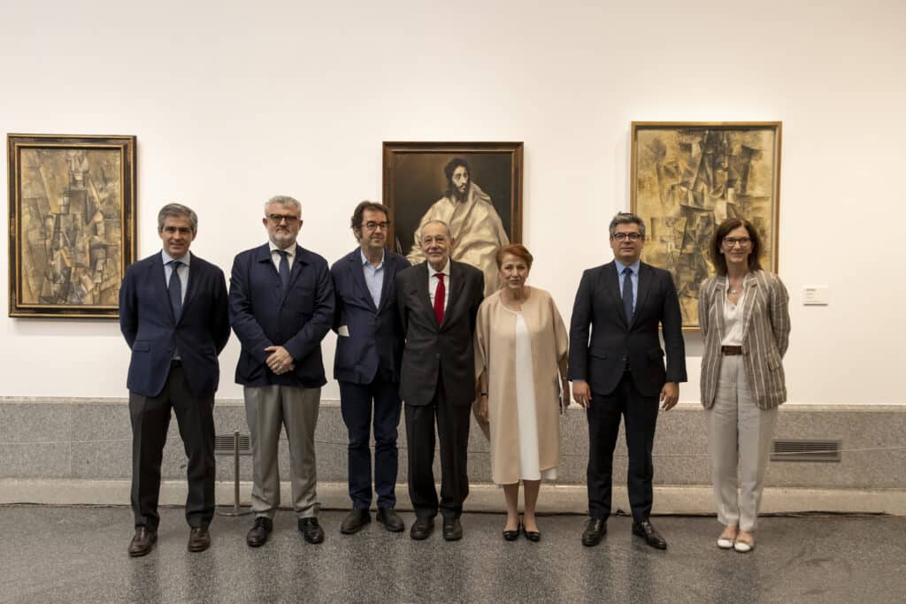 Museo del Prado edificio Villanueva Picasso, el Greco y el cubismo analítico Fundación Amigos del Museo del Prado y con colaboración de la Comunidad de Madrid