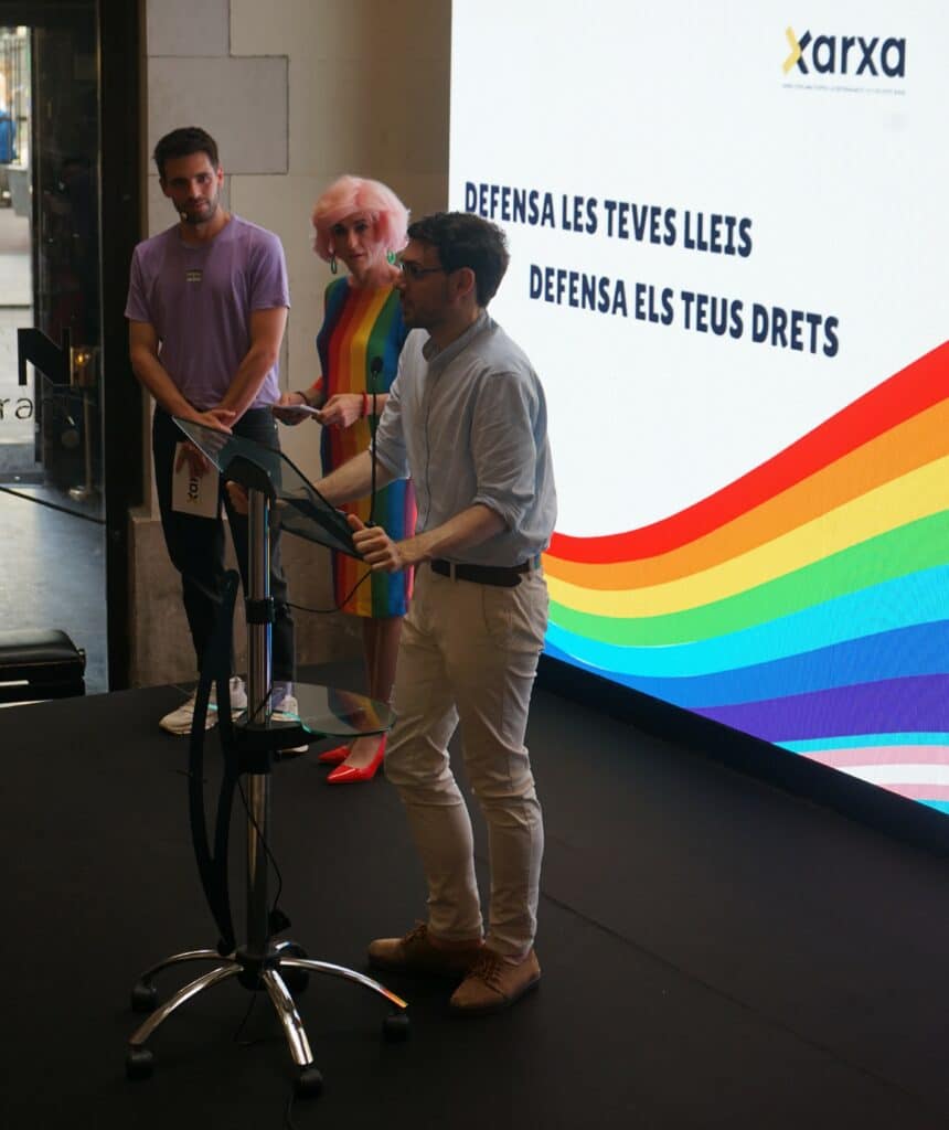 La Coordinadora del Tercer Sector de la Comunidad de Madrid participa en el Pride de Barcelona 2023