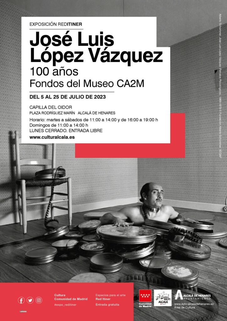 La Capilla del Oidor acoge una nueva exposición en homenaje al actor José Luis López Vázquez, con motivo de su centenario y en el marco de la campaña Alcine de Verano. El concejal de Cultura, Santiago Alonso, ha visitado la muestra, que permanecerá abierta hasta el próximo 25 de julio. 