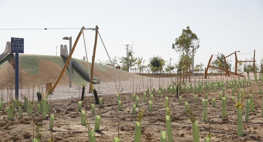 Madrid estrena un nuevo parque semiforestal en San Blas-Canillejas