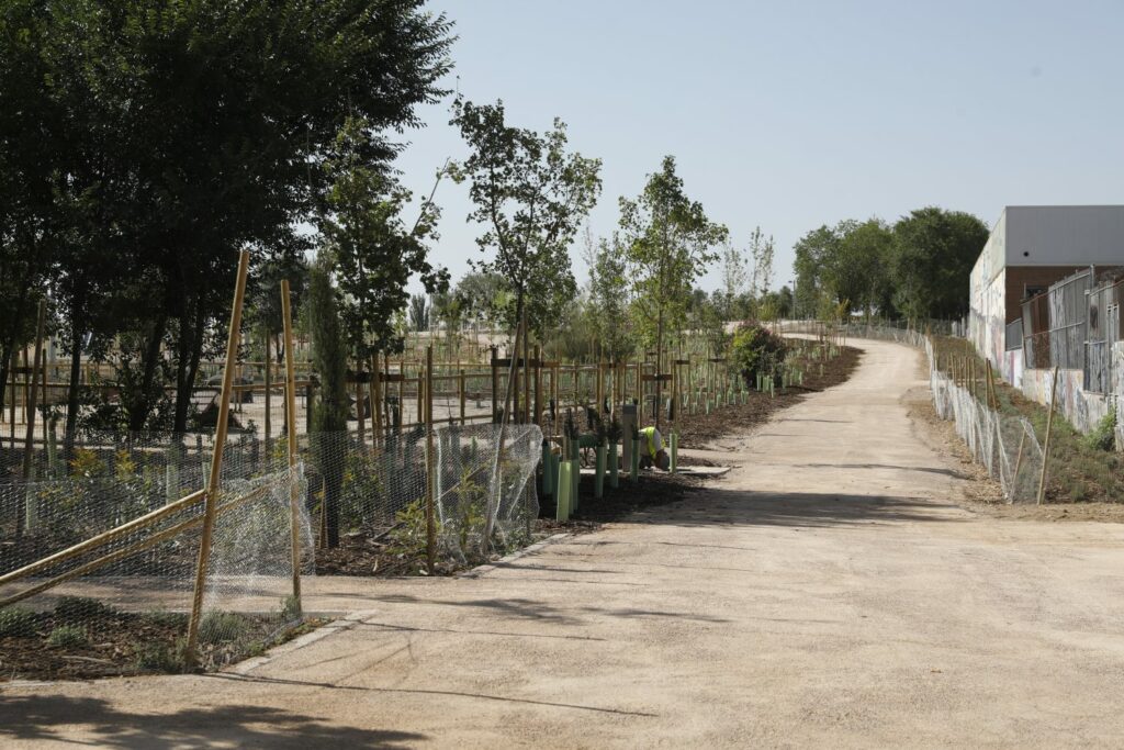 Madrid estrena un nuevo parque semiforestal en San Blas-Canillejas