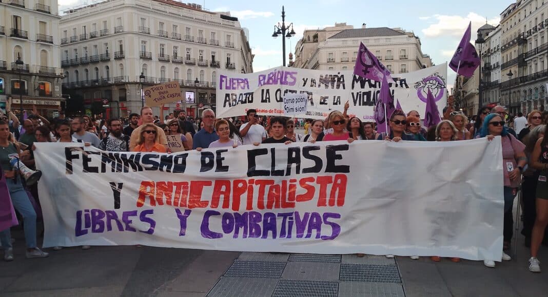 La plataforma Libres y Combativas grita ¡fuera! a la manada machista del fútbol