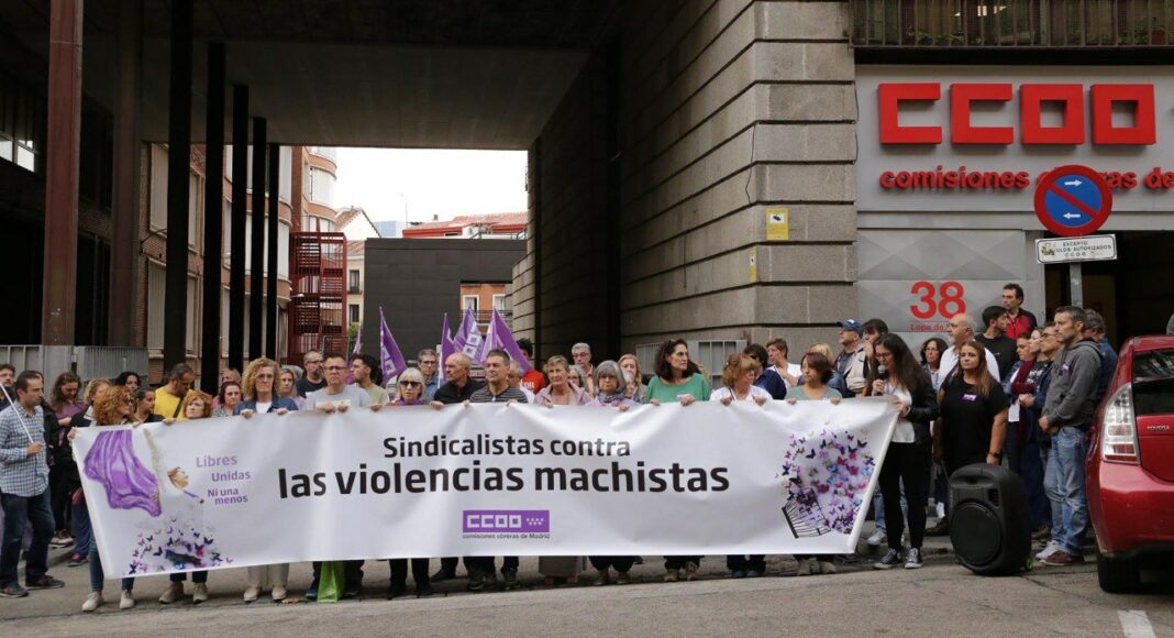 CCOO Madrid exige que la violencia contra las mujeres no caiga en el olvido