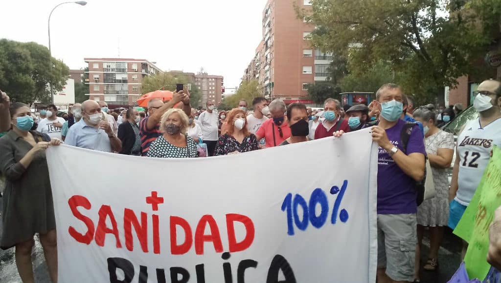 La Asamblea de Carabanchel se manifiesta este jueves por la sanidad pública