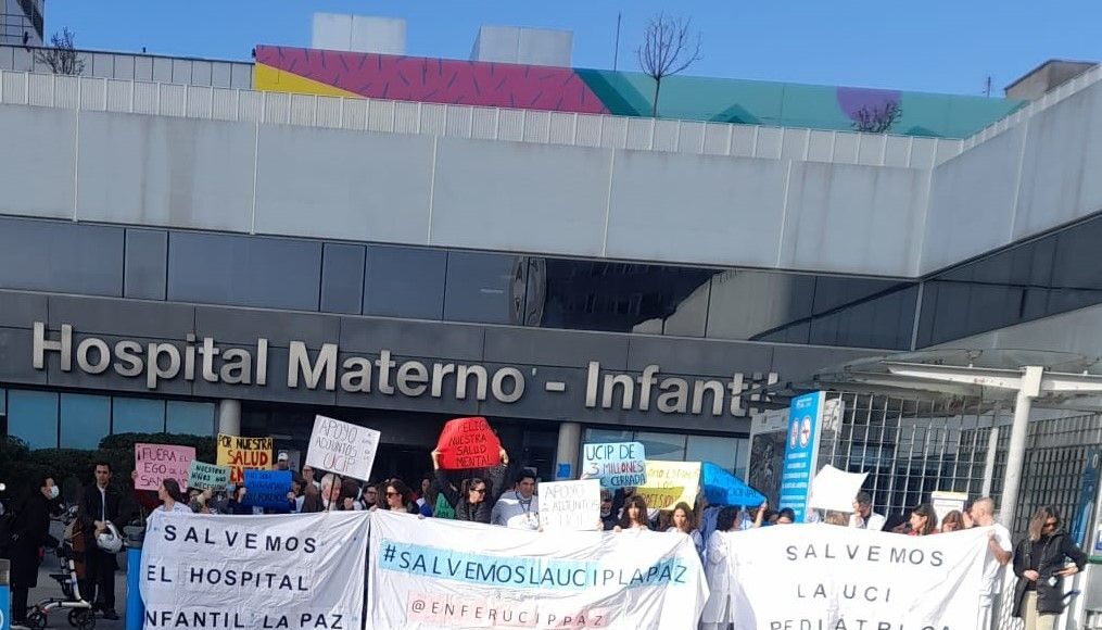 UCI pediátrica hospital la Paz Comunidad de Madrid consejera Matute